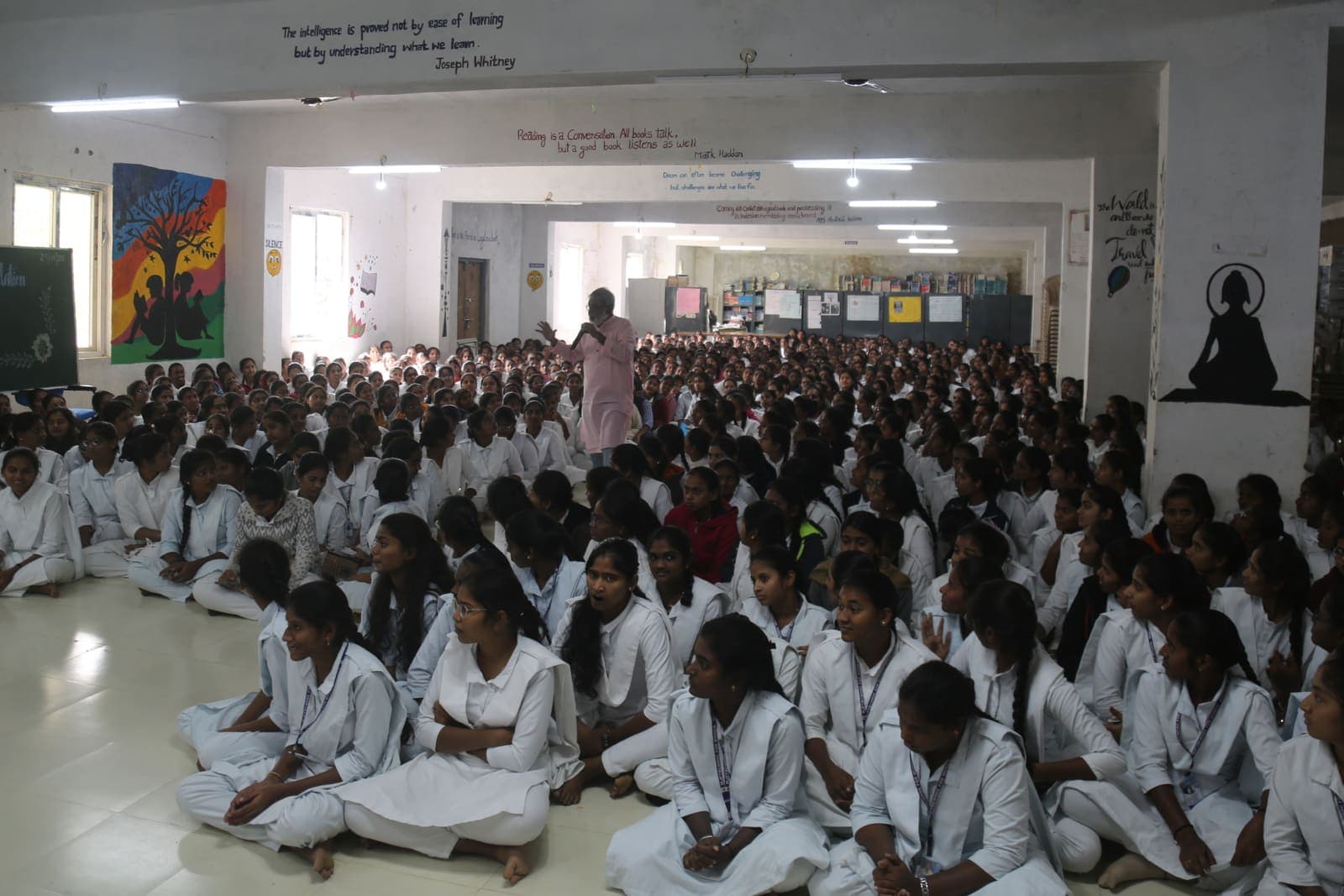 Assembly hall session